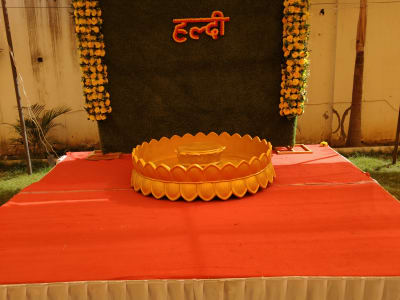 Haldi event