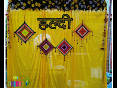 Haldi event