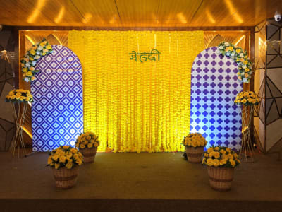 Haldi event