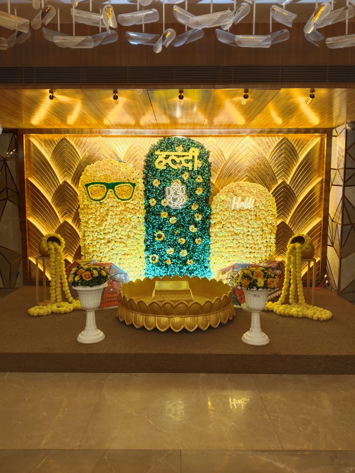 Haldi event