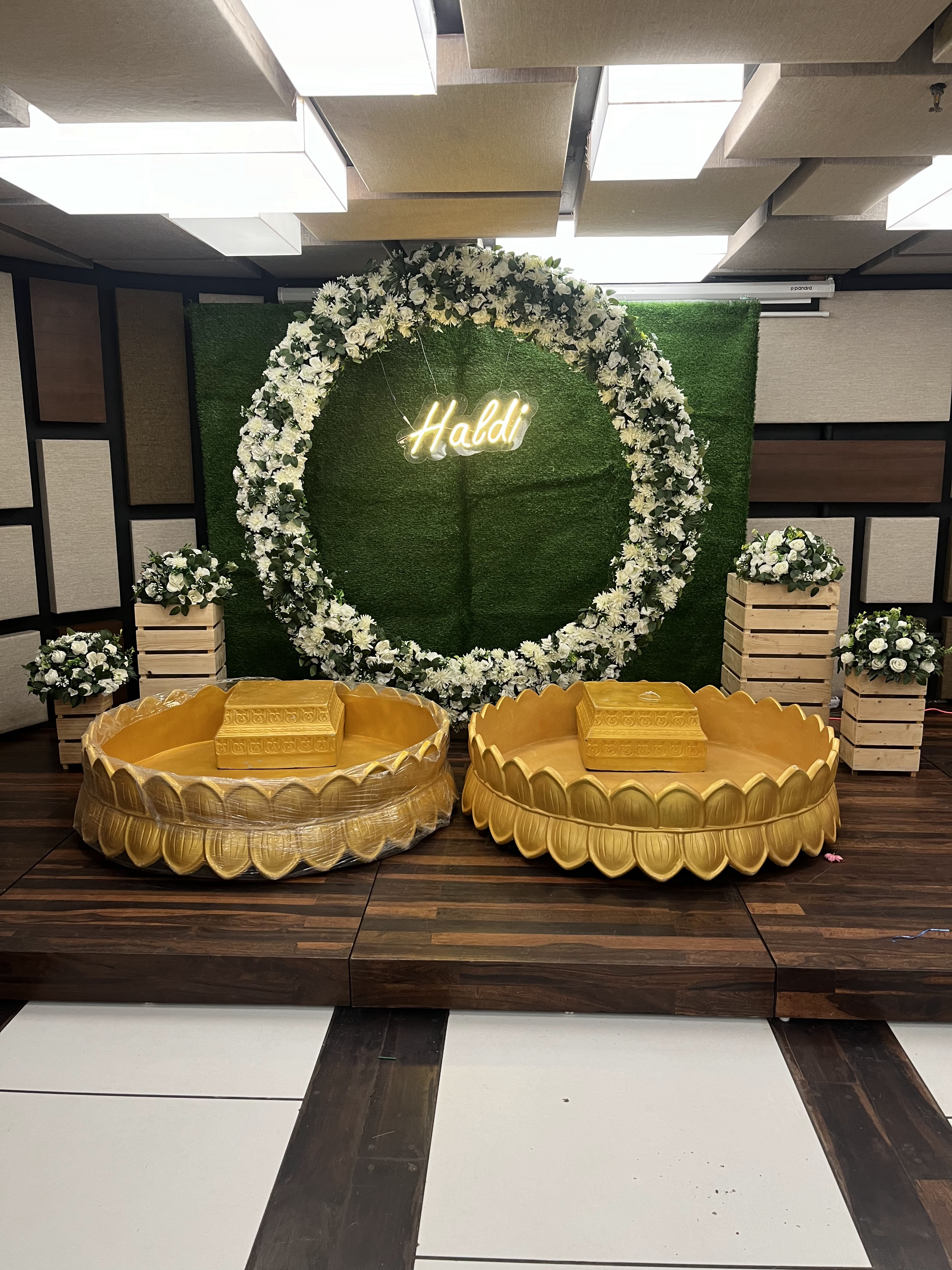 Haldi event