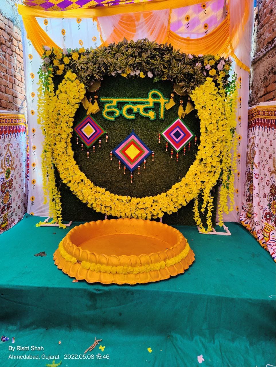 Haldi event