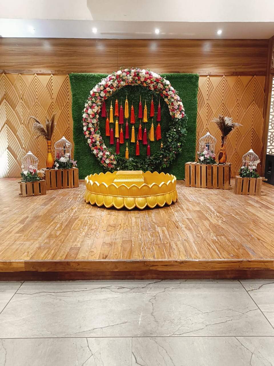 Haldi event