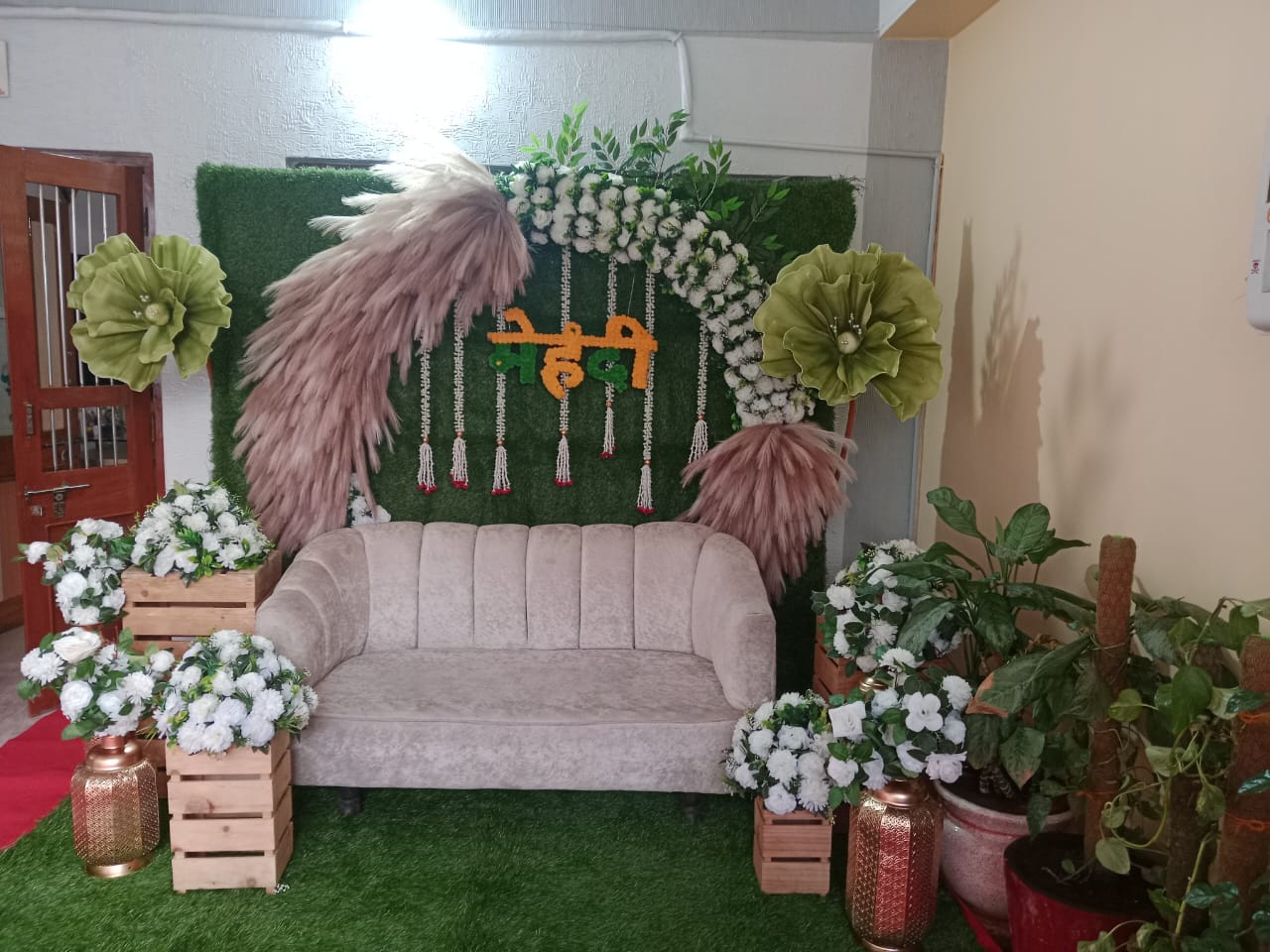 Haldi event