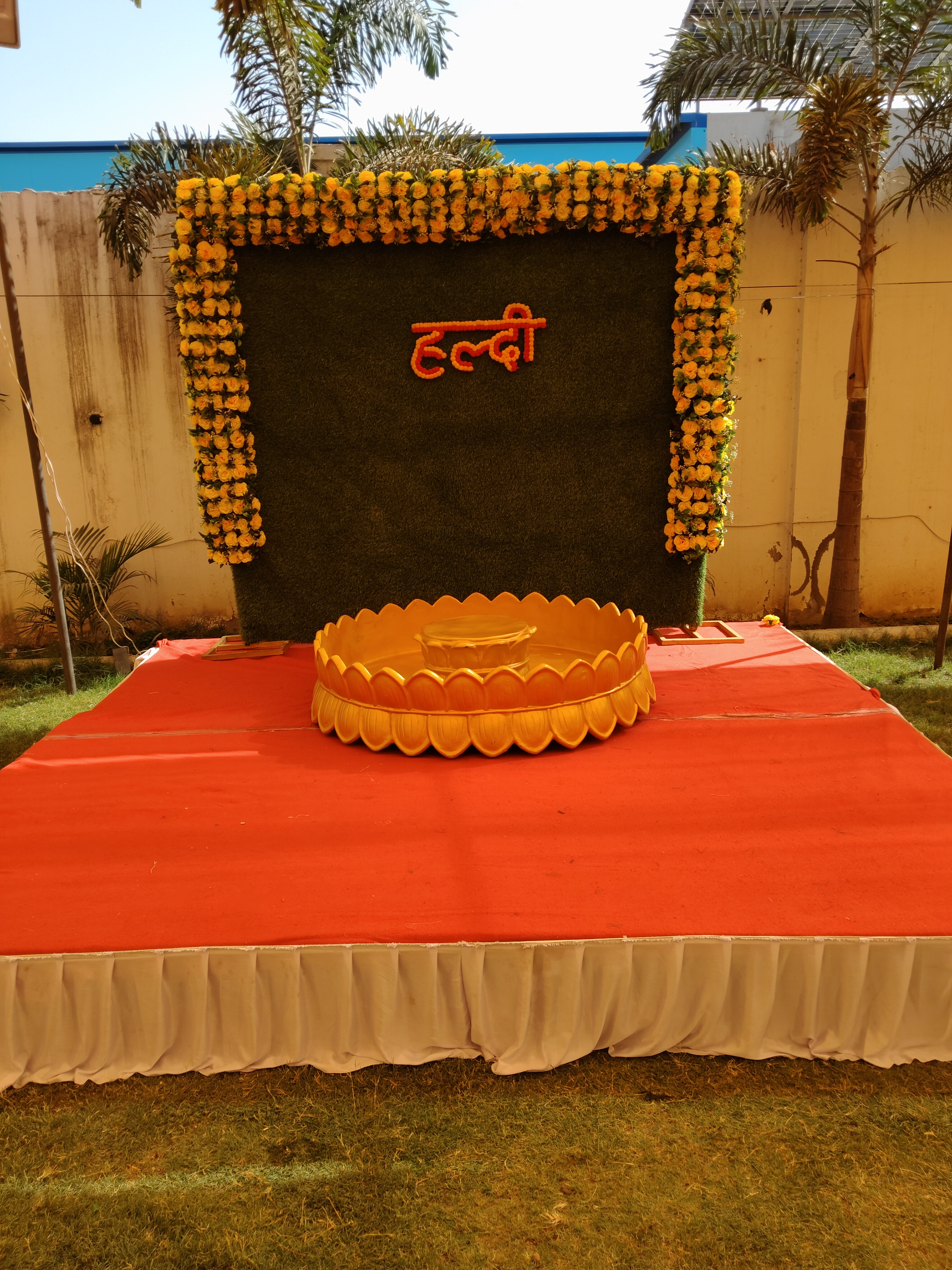 Haldi event