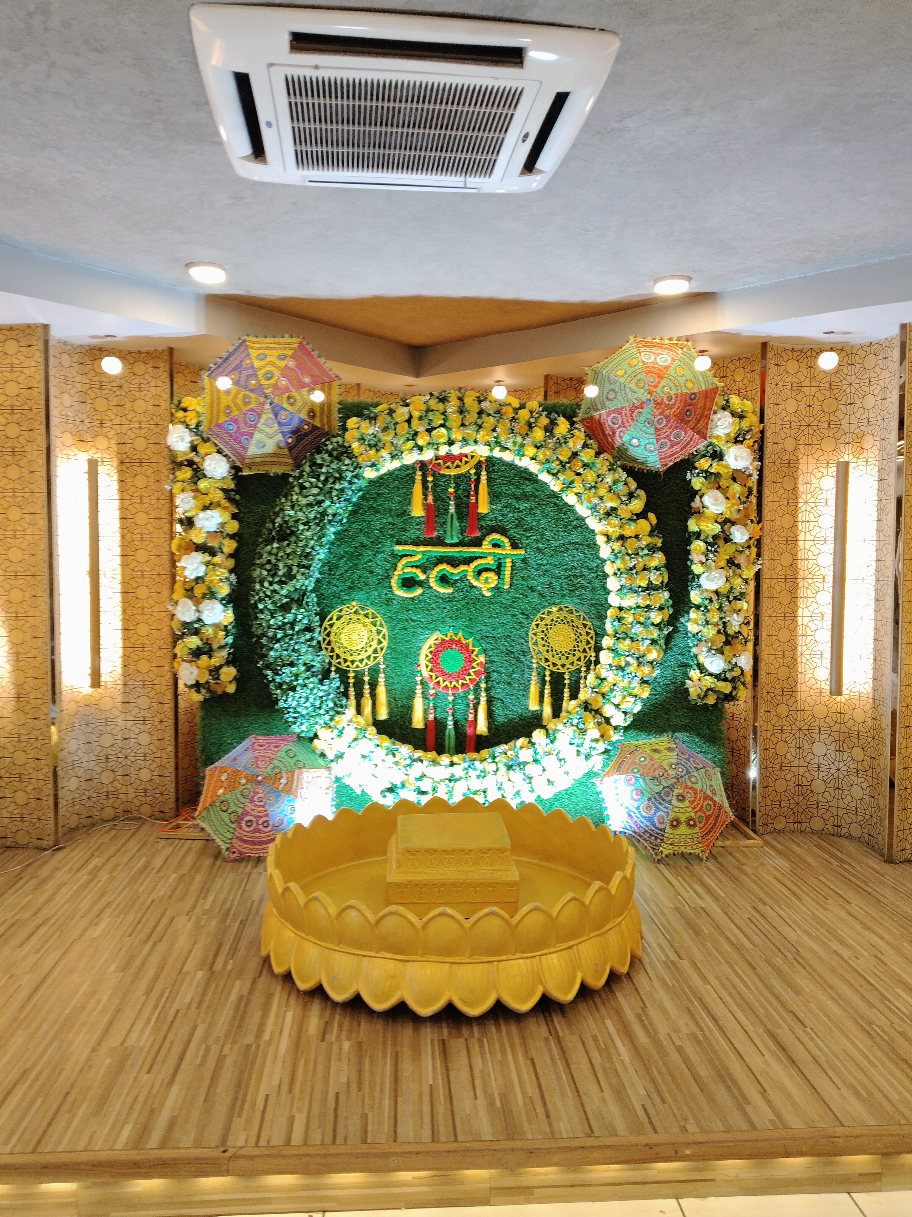Haldi event