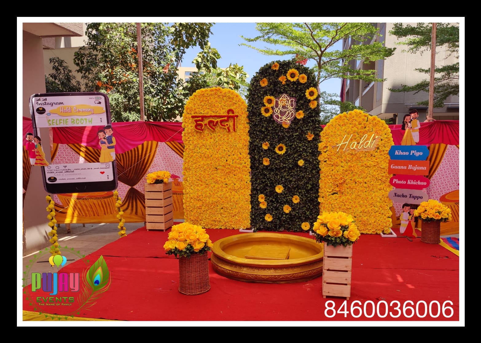 Haldi event