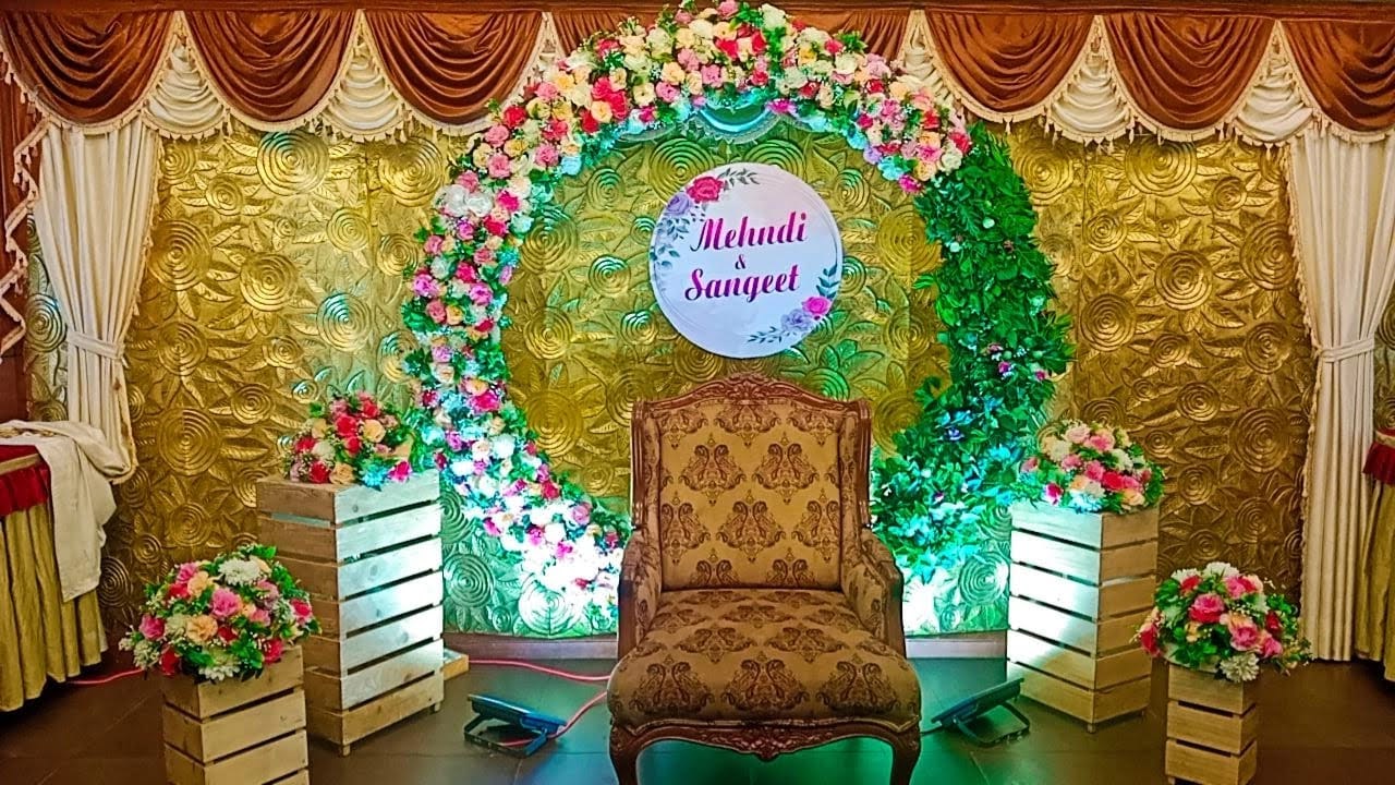 Haldi event