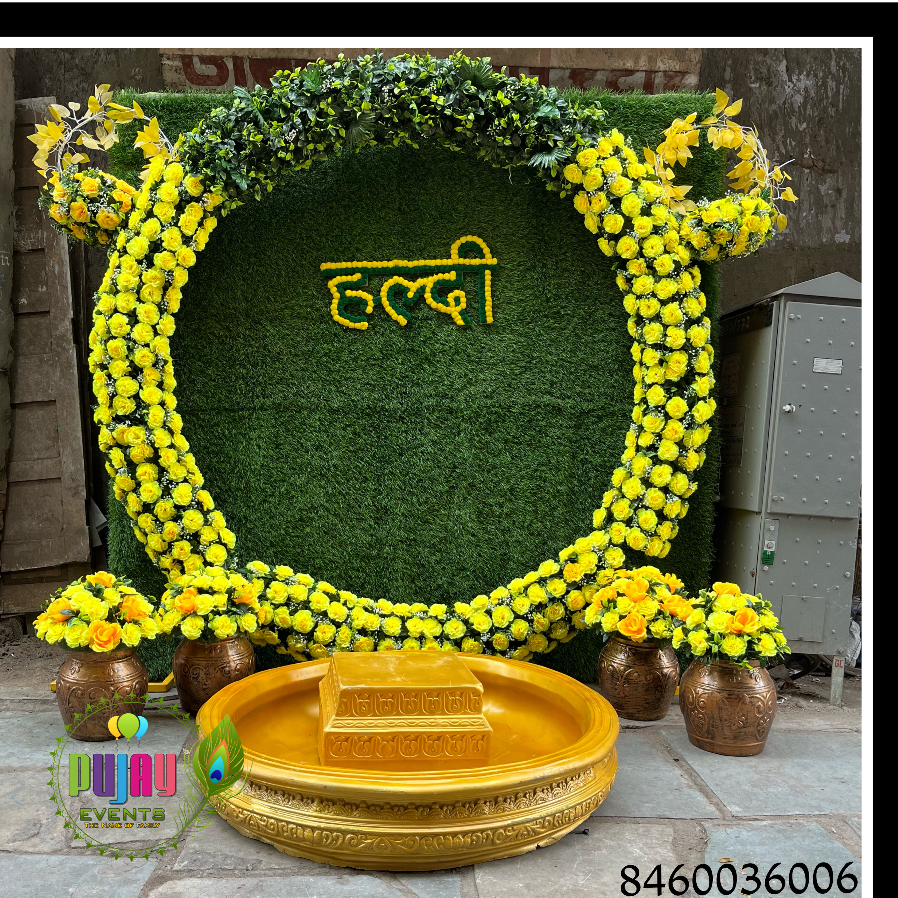 Haldi event