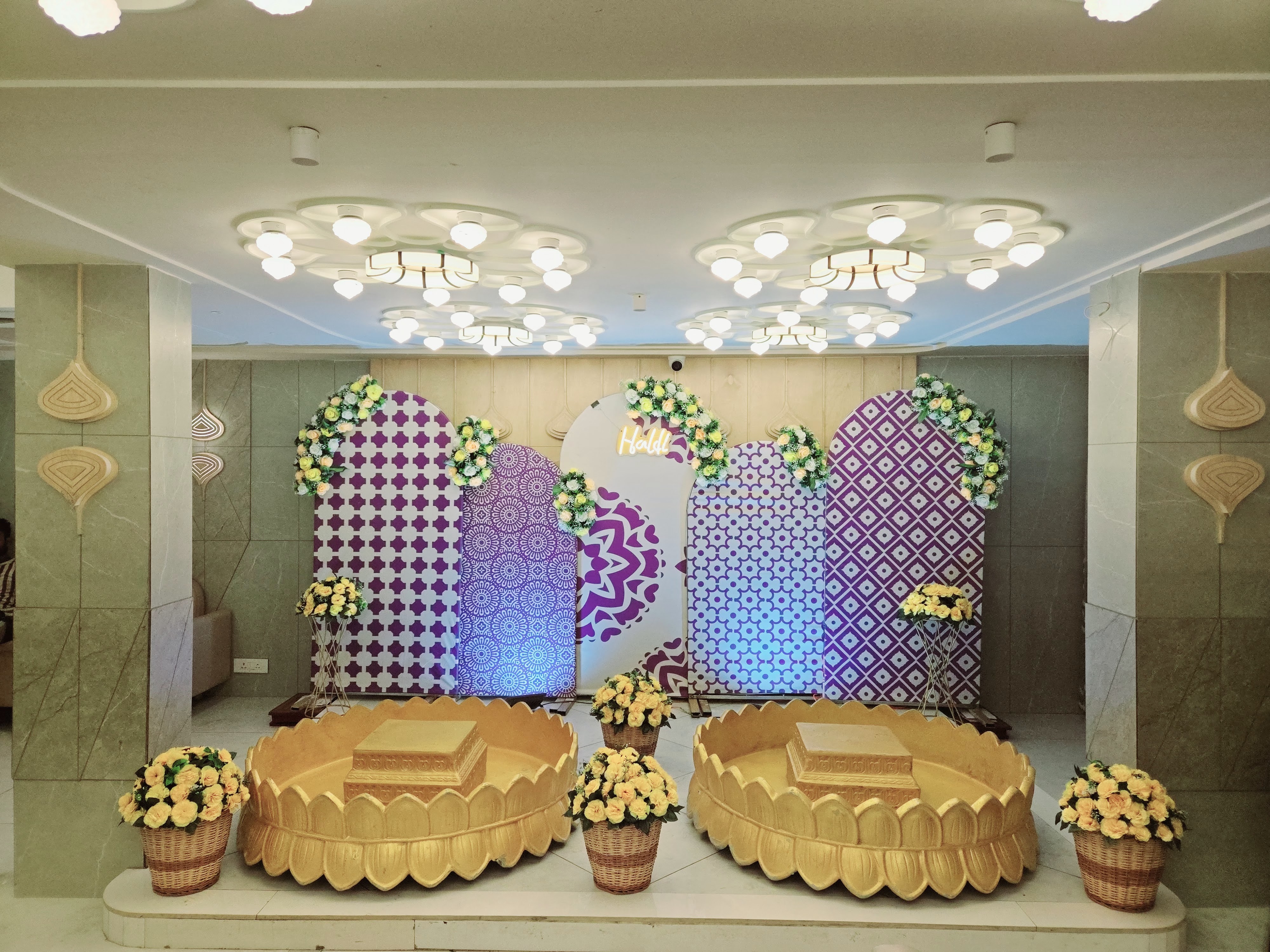 Haldi event