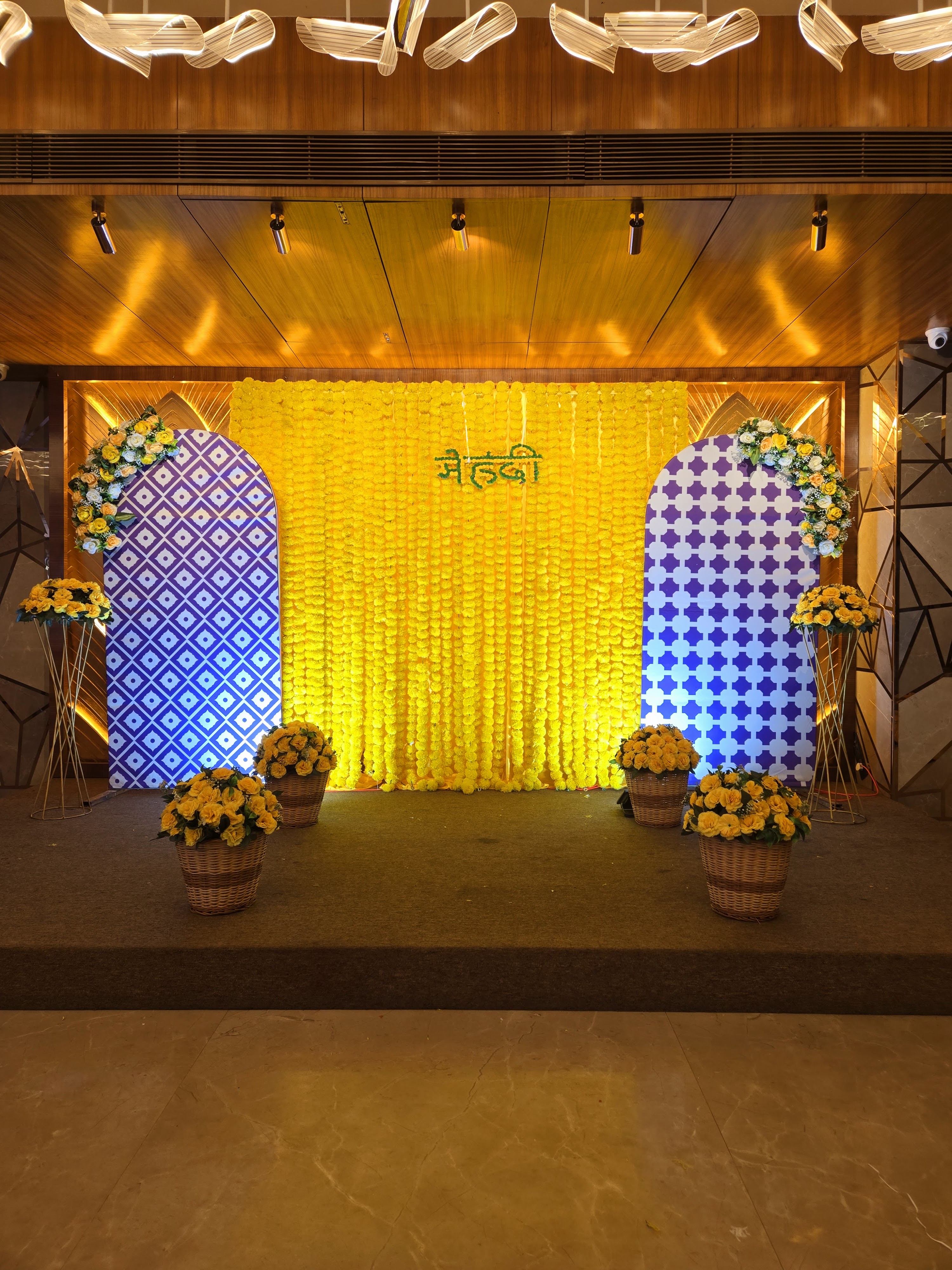 Haldi event