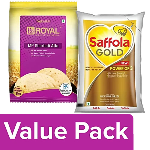 Saffola Whole Wheat Flour – 5kg