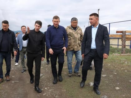 Андрей Турчак отправился с рабочей поездкой в Улаганский район