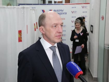 Олег Хорохордин поблагодарил жителей региона за поддержку Президента на выборах