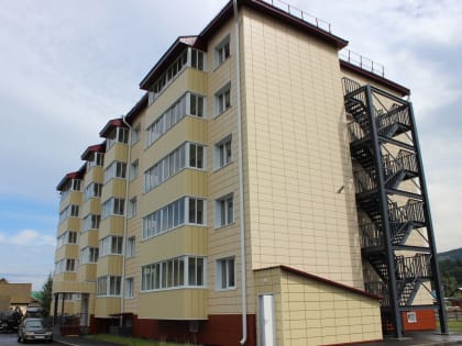 Ввод жилья в Республике Алтай превысил плановые показатели года на 74,5%