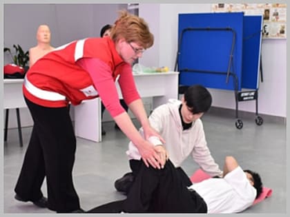 Команда Российского Красного Креста провела мастер-классы для жителей Горно-Алтайска