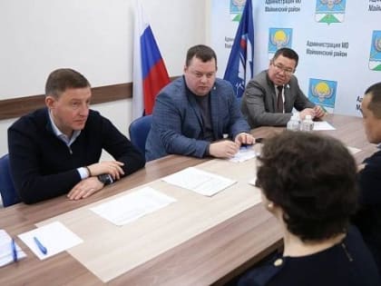 Эжер Ялбаков с рабочей поездкой посетил Майминский район