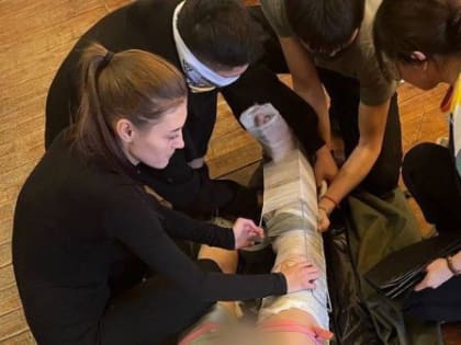 Новые манекены для тренировок приобрели в Медицинский колледж