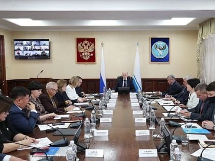 Вице-спикер Герман Чепкин принял участие в  заседании Правительства Республики Алтай