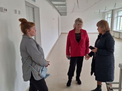 Капитальный ремонт школы в Шебалинском районе продолжается