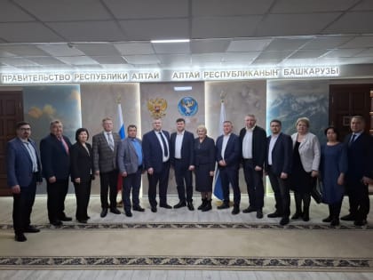 Республику Алтай посетила делегация из Республики Башкортостан
