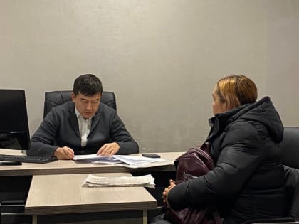 Член Общественной палаты Российской Федерации и Республики Алтай Евгений Умашев провел прием граждан