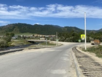 Ремонт автодорог в Республике Алтай: новые асфальтобетонные покрытия