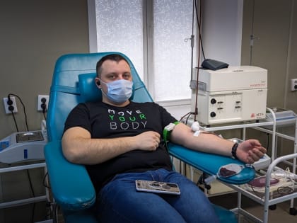 Специалисты Роспотребнадзора провели донорскую акцию, приуроченную к Всемирному Дню здоровья