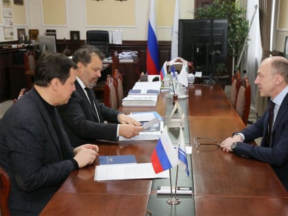 Олег Хорохордин встретился с проректором МГИМО