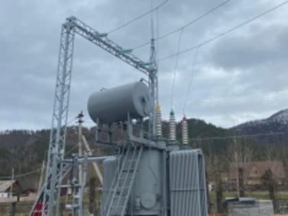 В Республике Алтай завершена реконструкция крупнейшей электроподстанции