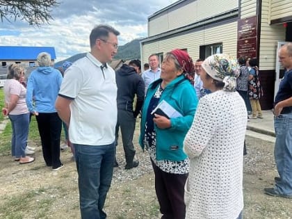 Рабочая поездка в Усть-Канский район Республики Алтай