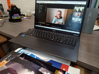 Представители Национального драматического театра имени П.В.Кучияка приняли участие в совещании в формате видеосвязи с приёмной комиссией столичного Высшего театрального училища (и