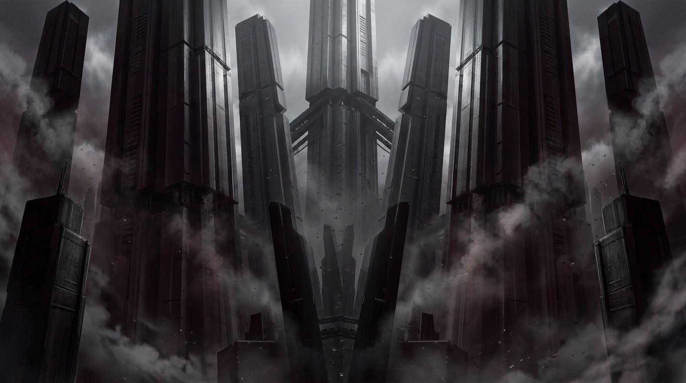 Monumental Sci-Fi Residence Citadel Architecture