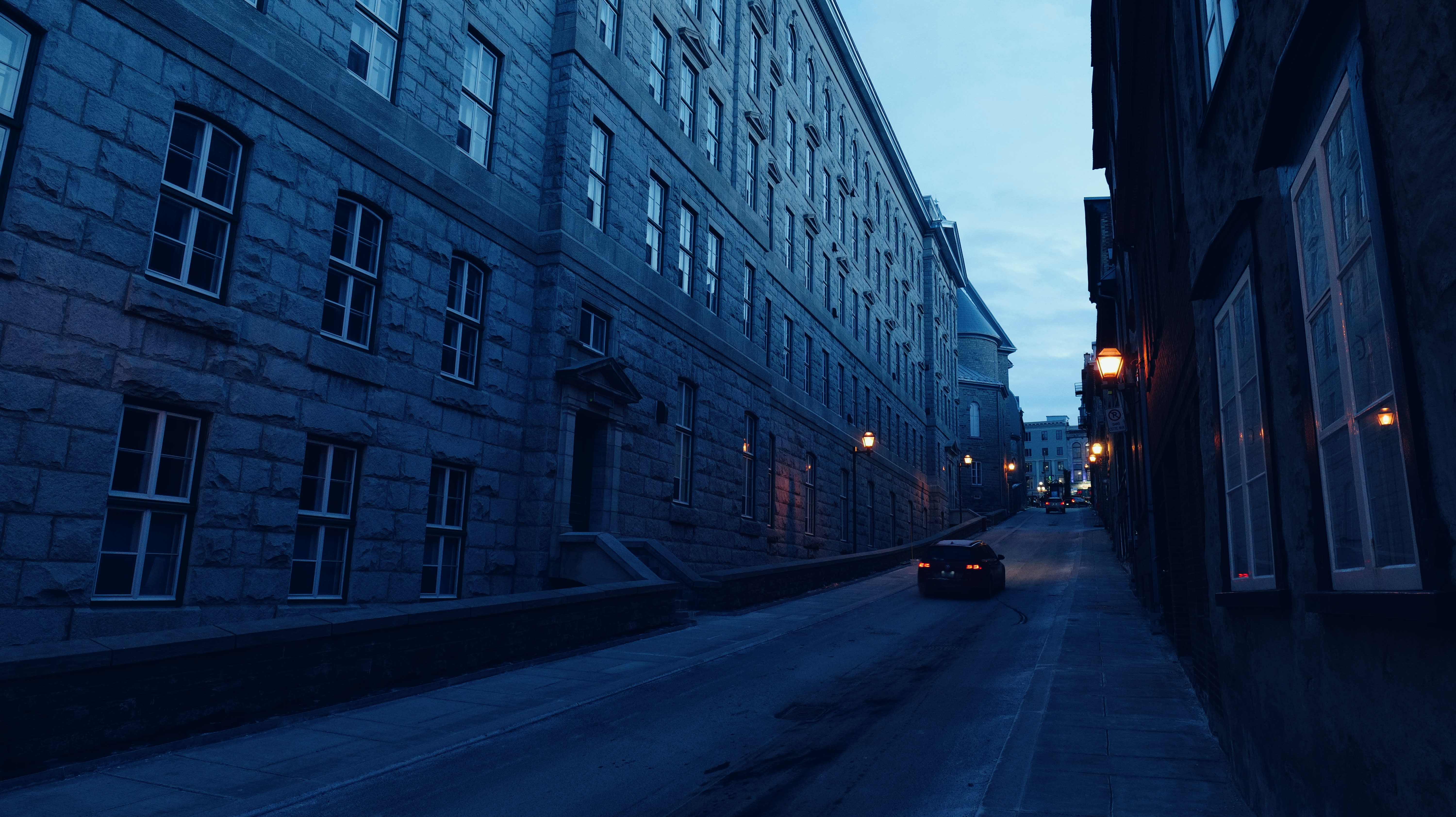 The hilly rues of Vieux-Québec