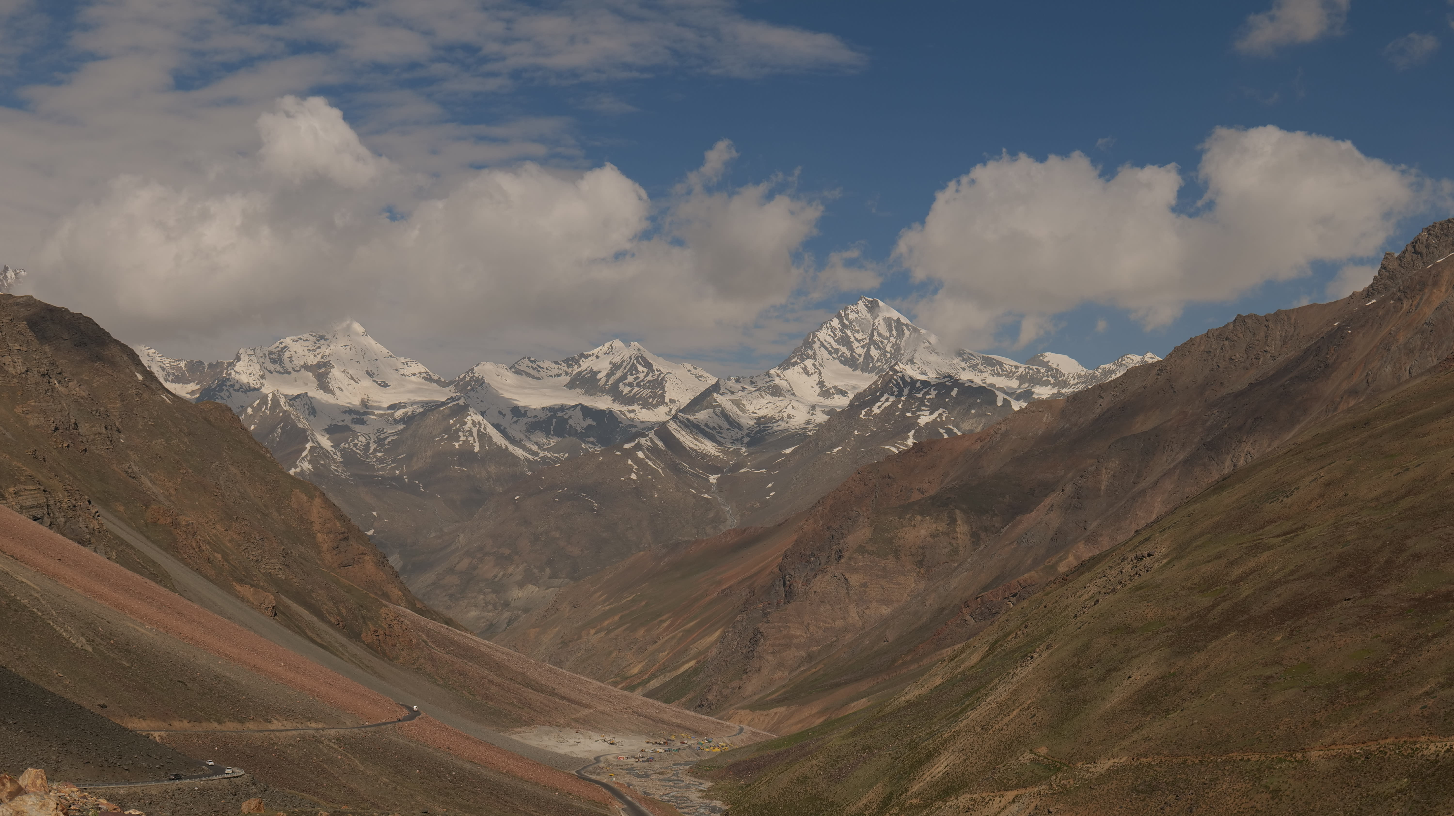 The mighty Himalayas.