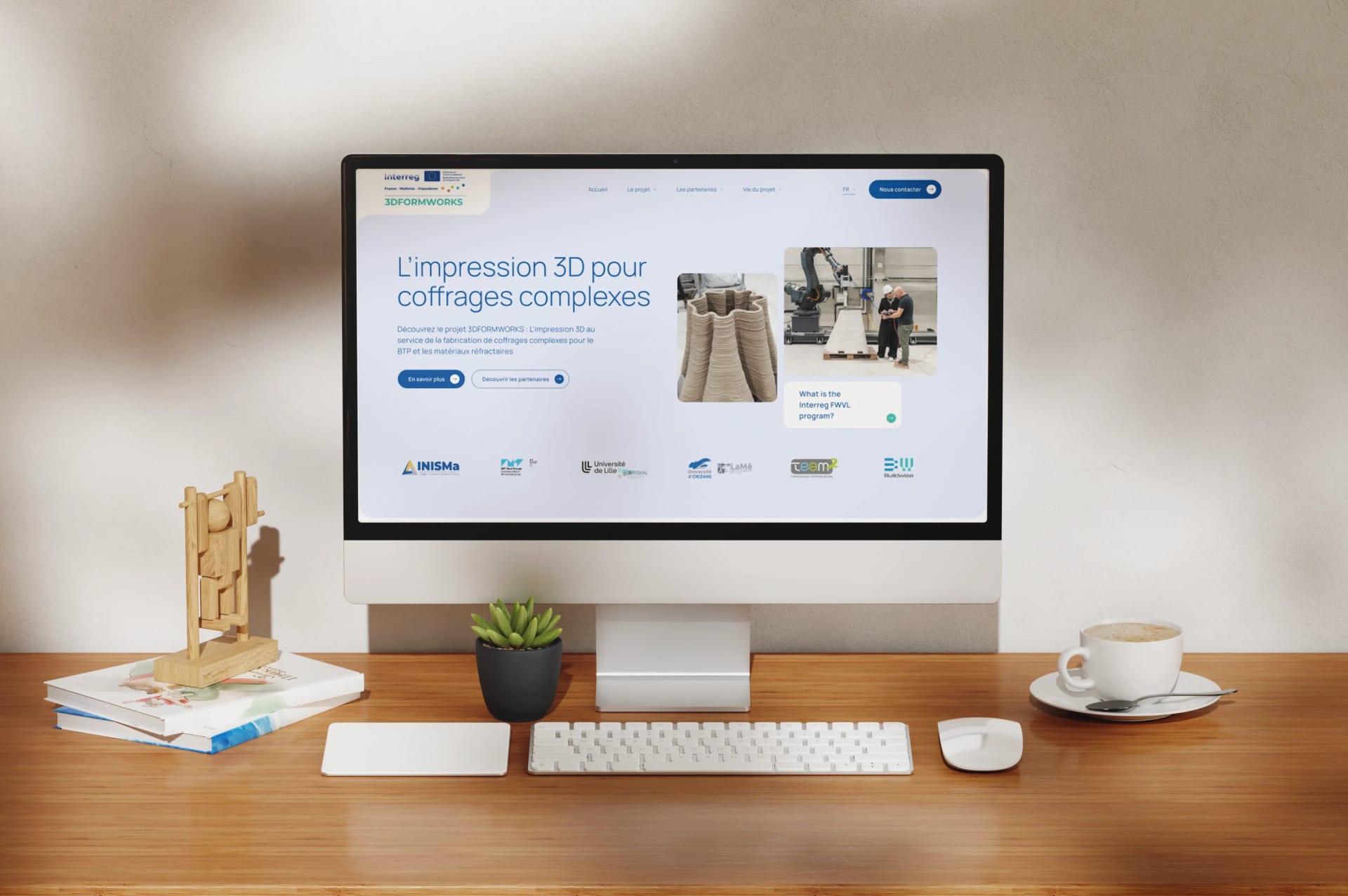 Site internet multilingue de 3DFORMWORKS