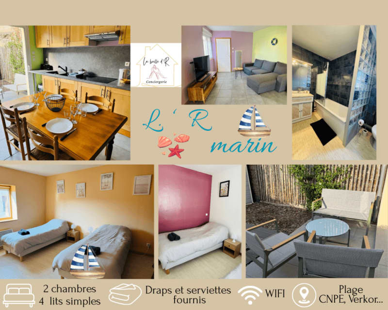 L'R Marin : Maison avec jardin proche de la mer — photo 2