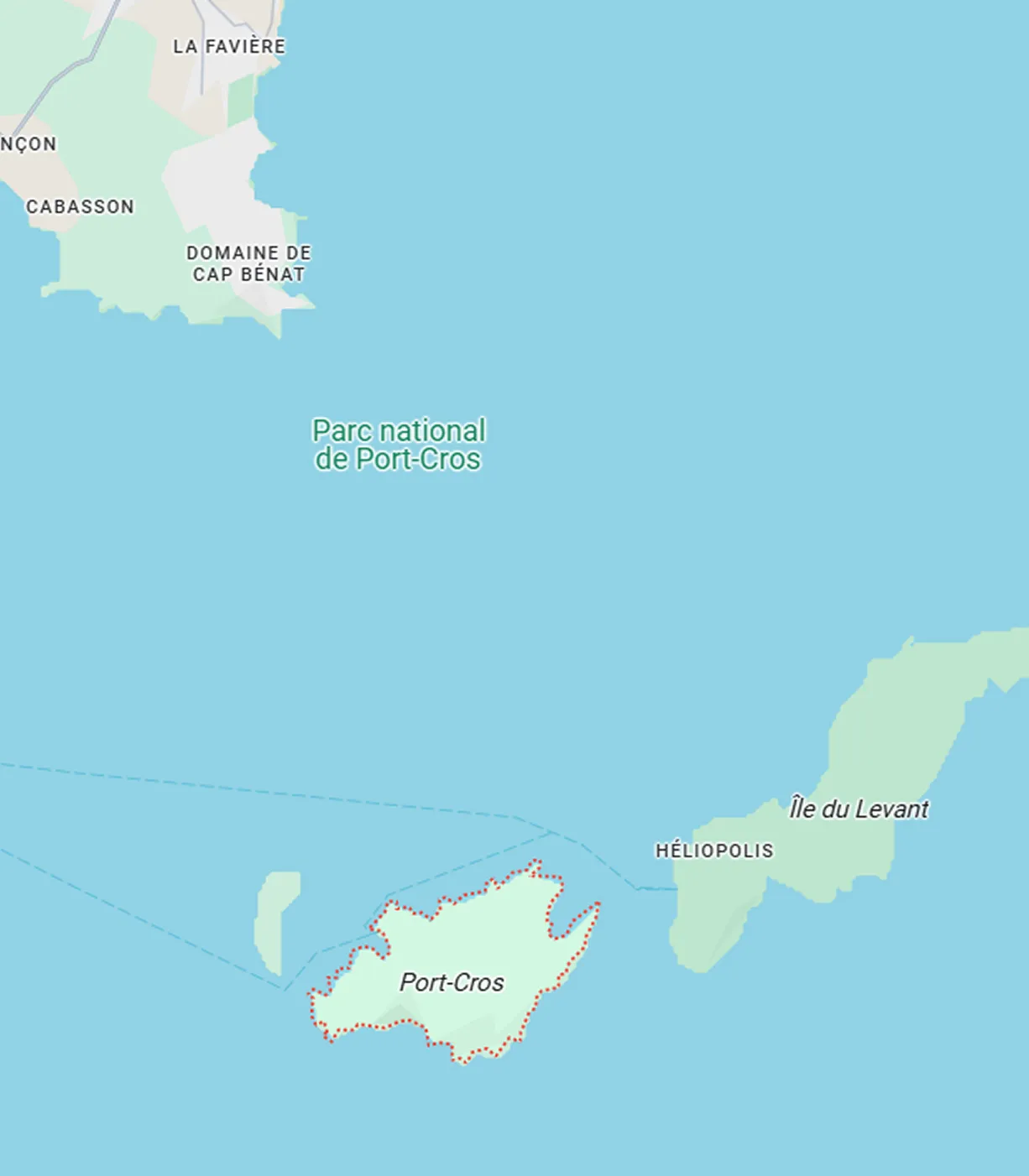 Où se trouve Port Cros