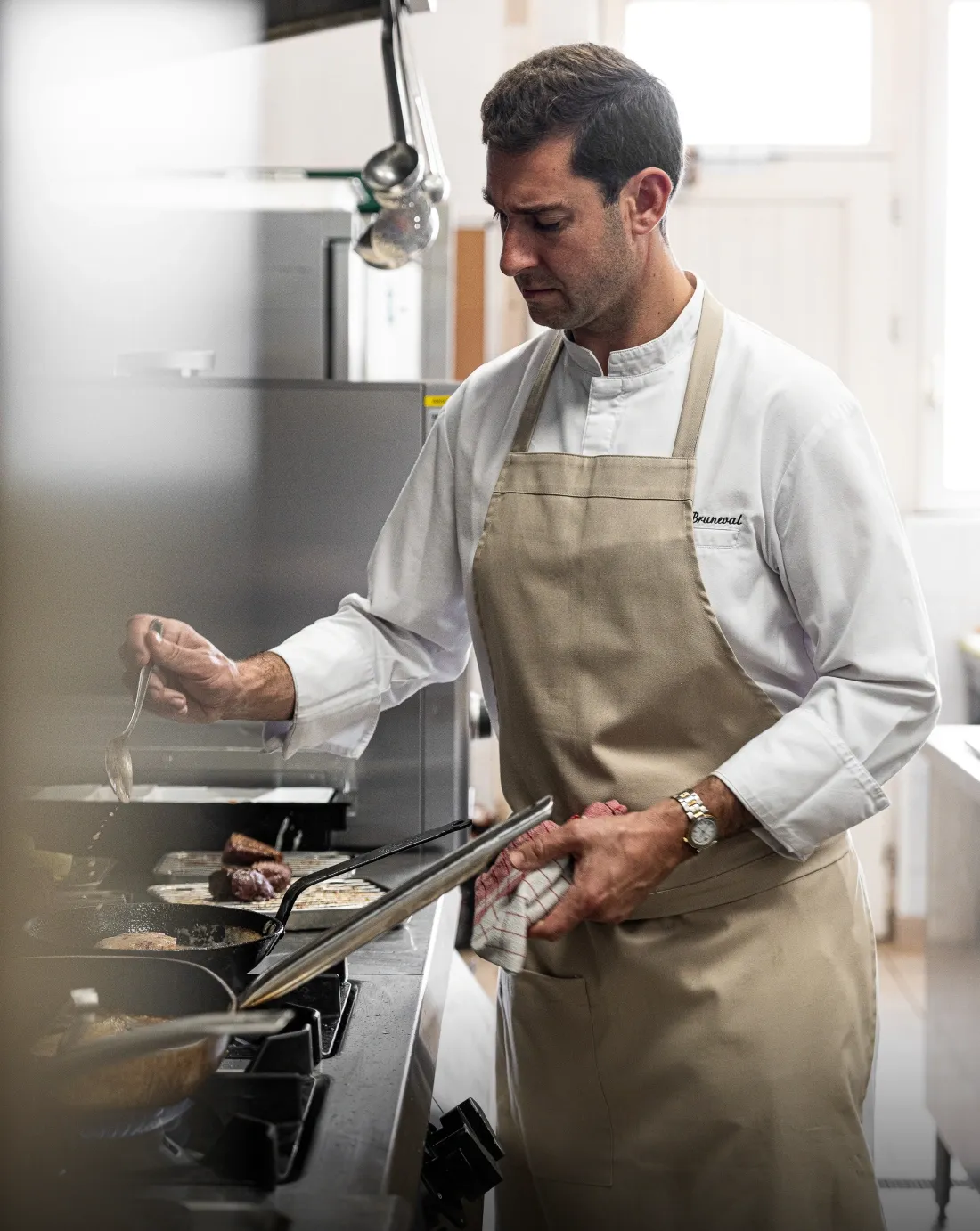 Charles Bruneval, chef de Renée Restaurant