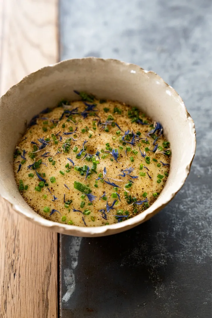 Émulsion de pomme de terre