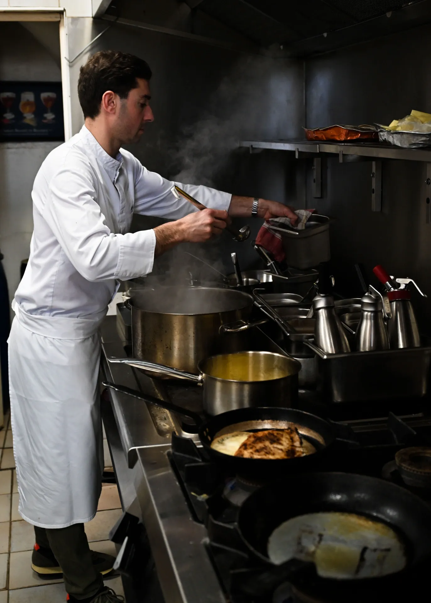 Charles Bruneval, chef de Renée Restaurant