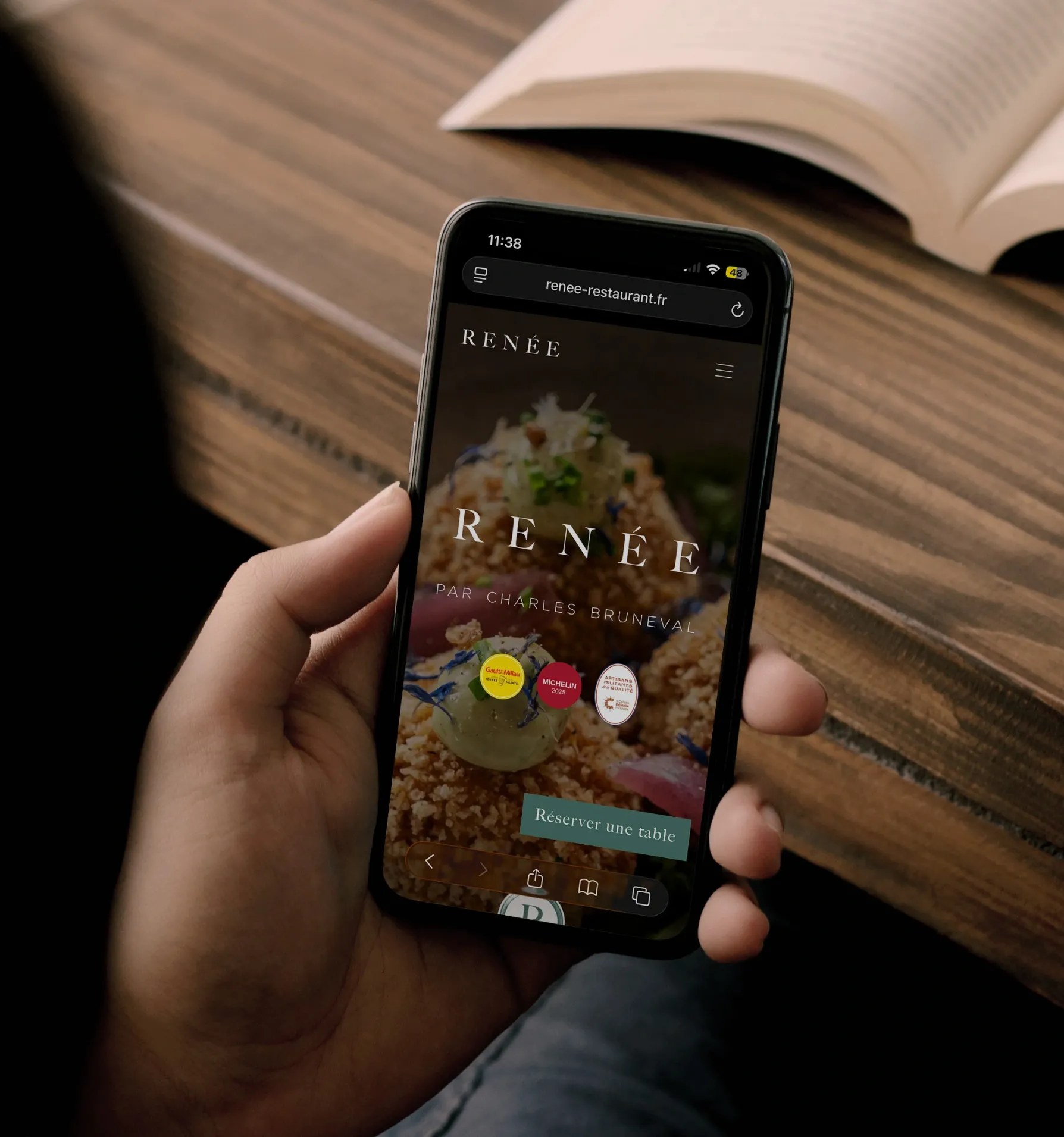 Renée Restaurant site 