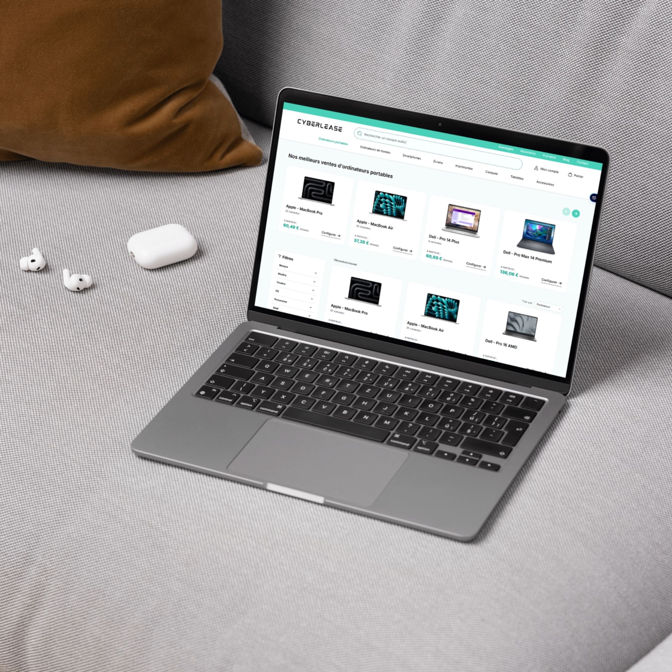 Site internet Cyberlease