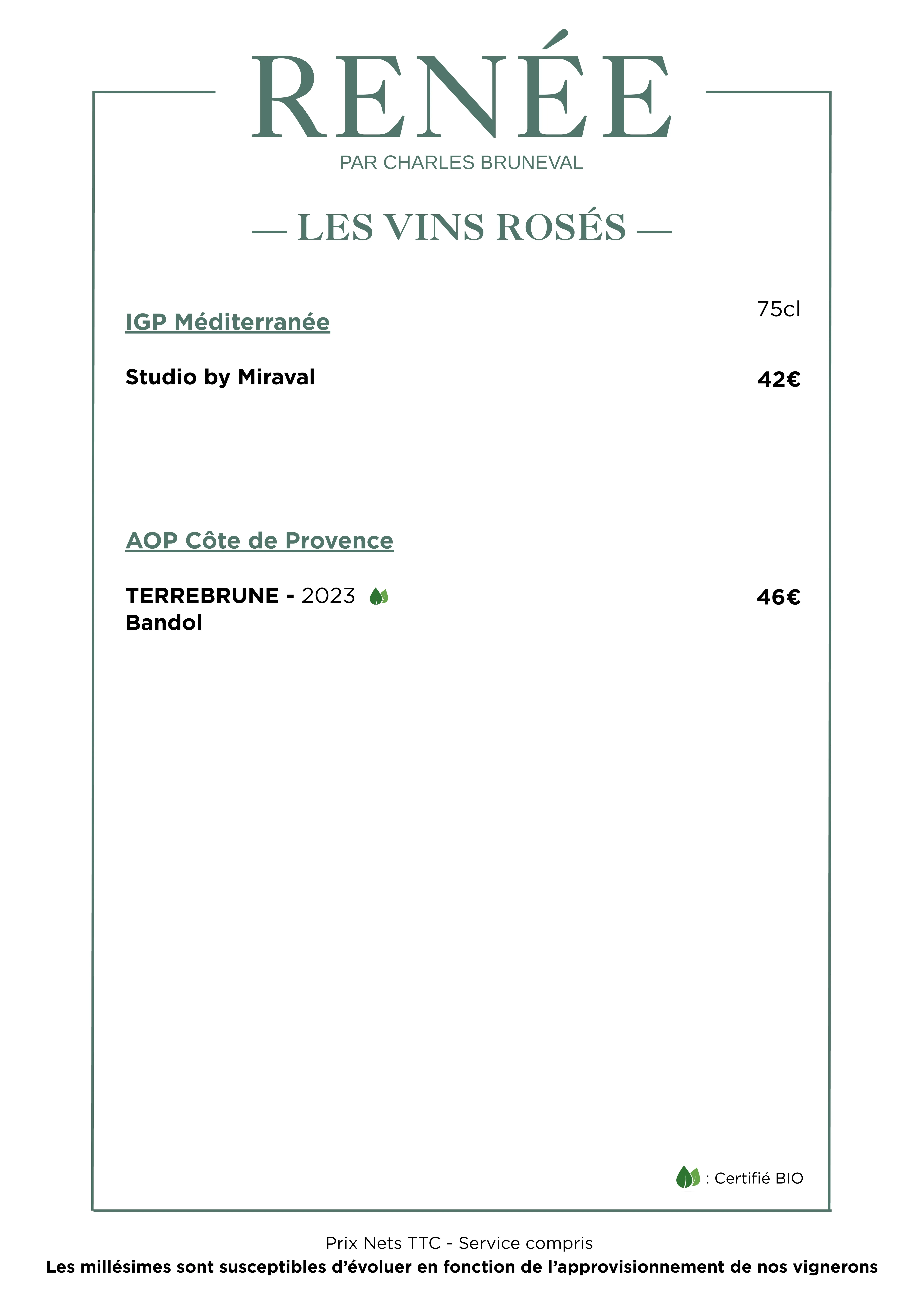 Rosés