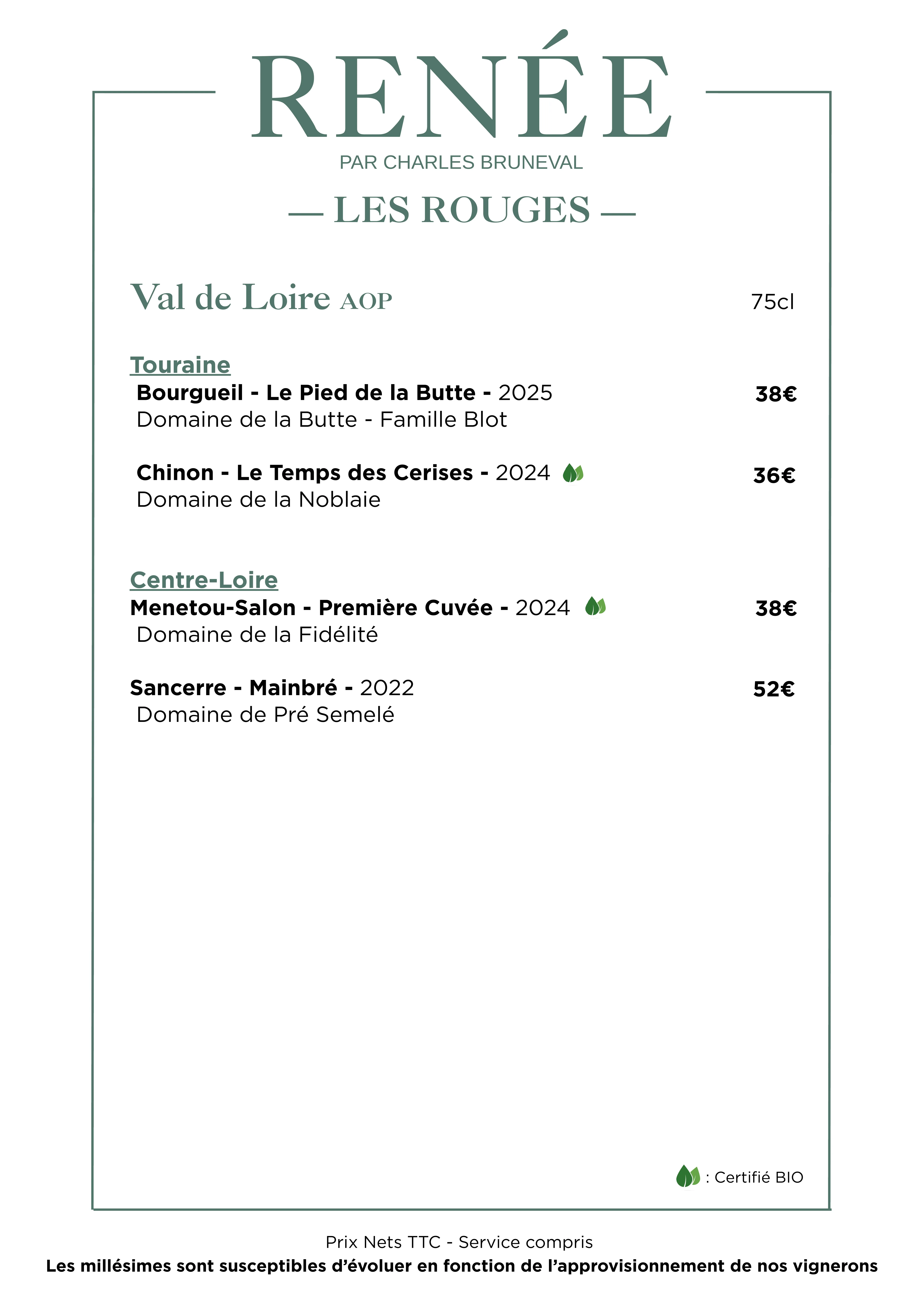 Les rouges