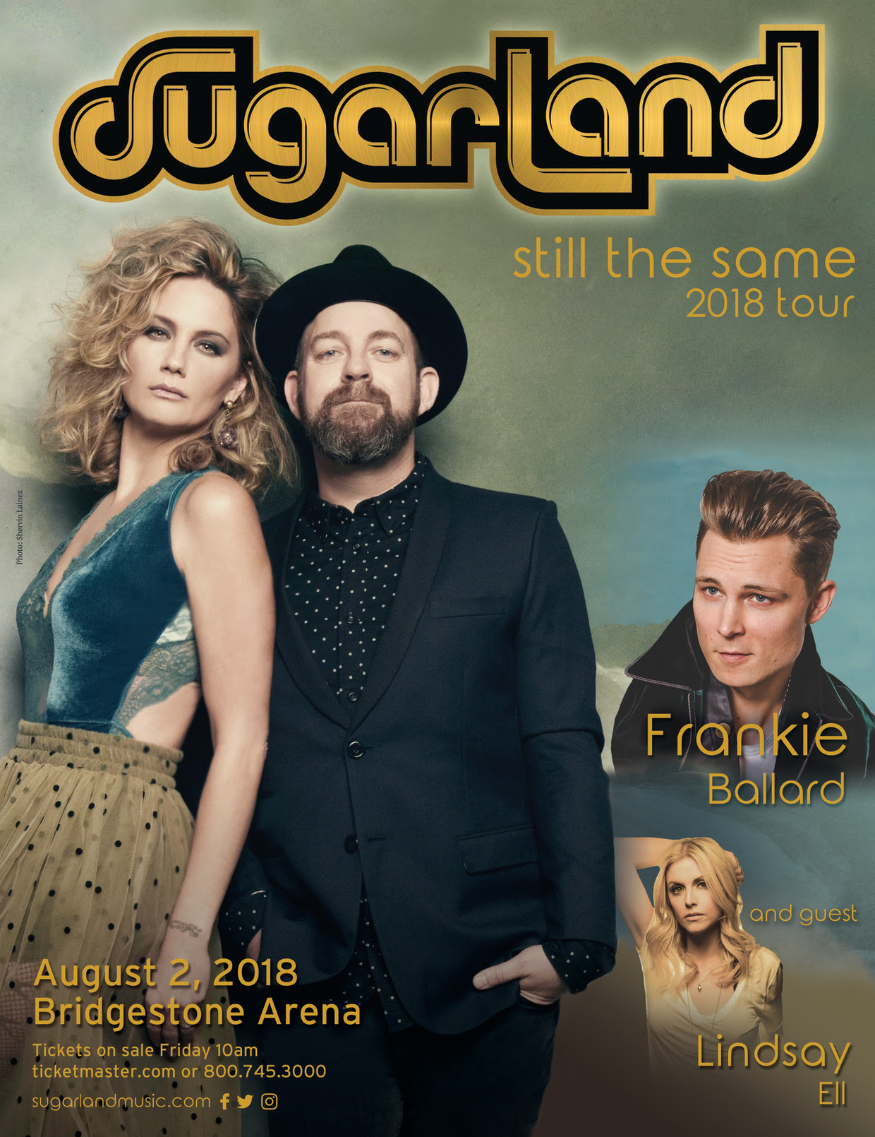 Sugarland in Nashville at Bridgestone Arena