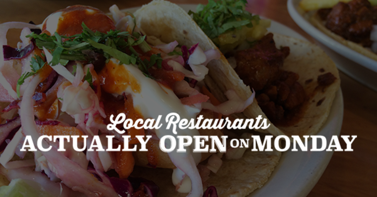 Louisville Restaurants Actually Open on Monday