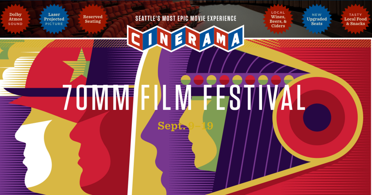 Cinerama Announces 70MM Film Festival Schedule!