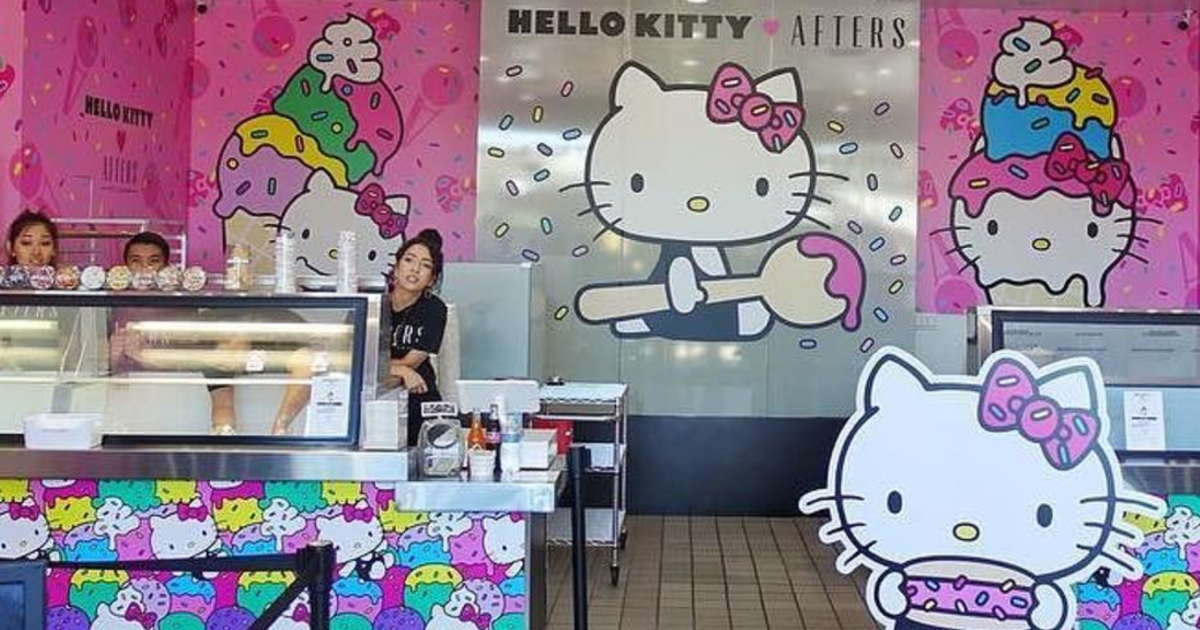 Exclusive Hello Kitty Ice Cream at Afters