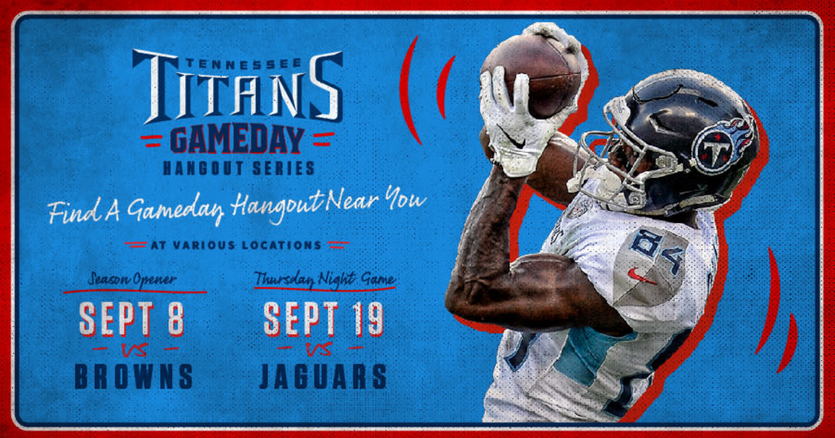 Tennessee Titans Game Day Hangout Series
